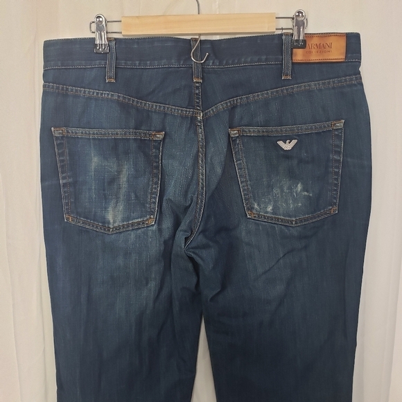 Armani Collezioni Simin T Spa button fly jeans 100% cotton size 36 - Picture 6 of 10